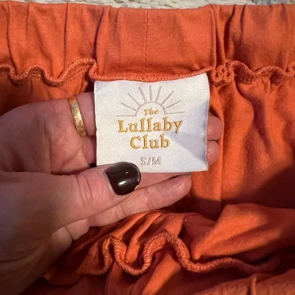 The Lullaby Club Coral Essential Lounge Pants - Picture 3 of 4